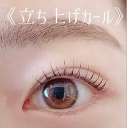 ラッシュリフト🩵立ち上げカールデザイン限定