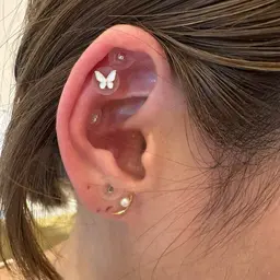 💎 耳つぼジュエリー 12粒 (片耳6粒)