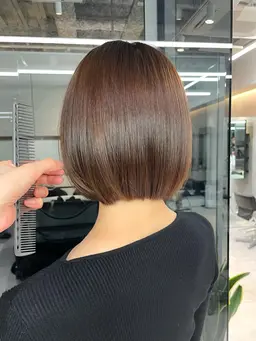 ケアカラー🤍年末に向けて乾燥知らずの秋冬カラーに🍁❄