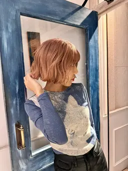 ✨ケアカラー✨【艶カラー、透け感たっぷりカラー】トリートメント付🎀