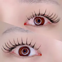 フラットラッシュ100本まで~束感コーティング付き~【⚠️必ず補足説明お読みください】