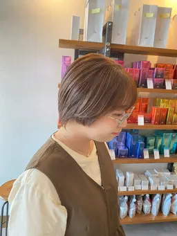 ショートヘア限定🌈カット＋マグネットカラー＋PJOLIクイックTR🌈