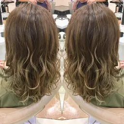 4月限定⭐️副店長デザインカット&バレイヤージュ✨&イルミナカラー✨✨🌈Tr付き✨