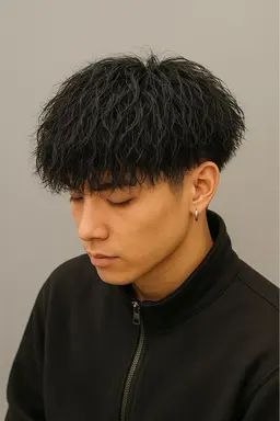 【メンズ限定】カット＋ツイストスパイラルパーマ