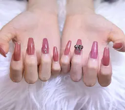 ［お気に入りした方］10本長さ出し＋ワンカラー＋パーツ2個