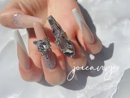 【口コミ割引】ハンド💅✨【オフ込み】🟩チップ長さ出し10本付🟩持ち込み120分アートコース💖