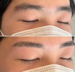 【眉毛WAX】アイブロウスタイリング