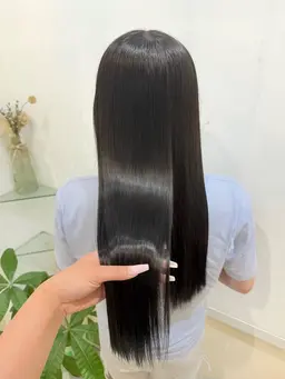 🦋メンテナンスカット＋髪質改善カラー＋Aujua 1stepトリートメント🌷ロング料金なし🪄