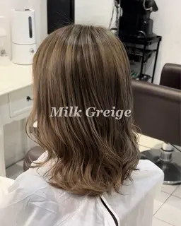 【白髪ぼかし】2ヶ月間白髪が目立ちにくい❗️白髪があっても明るくしたい❗️ハイブライトカラー＆3ステップトリートメント✨