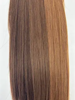 最高級人毛シールエクステ【52cm】　ロートーン　40本　エクステカット込み