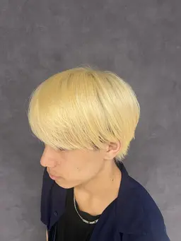 カット+ブリーチ+オンカラー