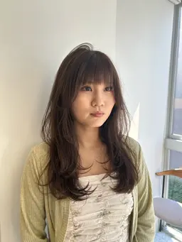 [ロング・ミディアム限定]髪質改善カット+シャンプートリートメント