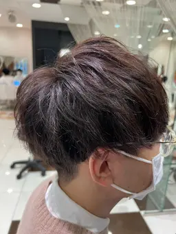 メンズカット➕髪質改善カラー➕トリートメント