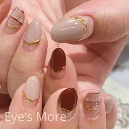 【オフ無し】シンプル画像似合わせ90分＋クイックハンドマッサージ付き🐝画像持ち込みコース🎨オリジナルカラー作成⭕️