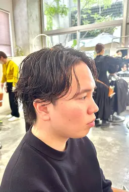 メンズカット💇&ニュアンスパーマ🌀&癒しスパ🧖‍♂️
