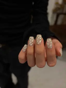 【ネイルモデル募集】シンプルデザインネイル