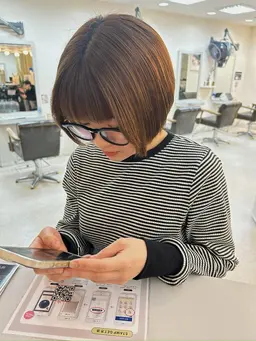 カラー＋トリートメント(ショート)