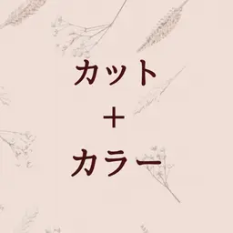 【平日限定】透明感カラー＋似合わせカット