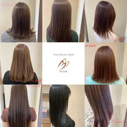 似合わせカット＋艶感カラー＋ファイバープレックスtr+炭酸泉