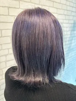 暖色🧡寒色🩵透明感カラー+ブリーチ💛🧡トリートメント付き