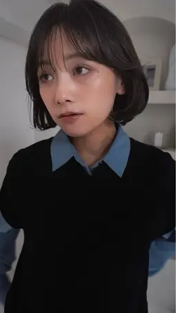 ボブカット＋透明感カラー＋トリートメントつき