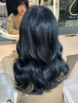 色味をしっかり出したい方へ"ブリーチなしダブルカラー"