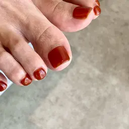 【オフ込み】フットネイルワンカラー✨※すぐ予約NG