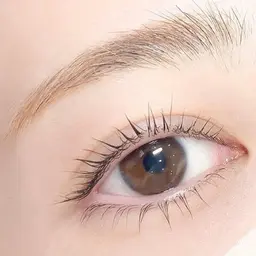 小顔効果◎オーダーメイド下まつげパーマ＋美容液コーティング付き3500円→3000円施術後の髪のスタイリング無料😌💕