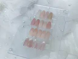 4月限定🌸(jrスタッフメニュー)オフ込みサンプルハンドネイル¥2500(150分)