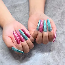 《オフあり》💎チップスカルプ ワンカラーｏｒラメグラ🦋