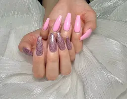 チップ長さだし　ワンカラー