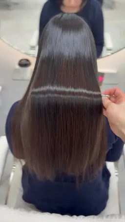 ☔️梅雨前湿気対策☔️   当日予約🙆‍♀️   縮毛矯正＋内部補修トリートメント🌟