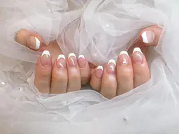 【デビュー直前割】【オフ込み】フレンチ（透明ベース）【現金のみ】