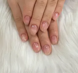 【オフなし】☆Jrネイリストクリアジェル仕上げ☆ケア込☆メンズにもおすすめ✨