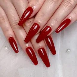 🉐🉐チップスカルプ長さだし込み.ワンカラー/ラメグラ