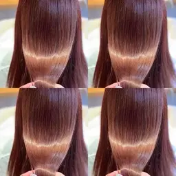 🌱オーガニック艶カラー全体+トリートメント🌱【⭕️前髪カット無料】