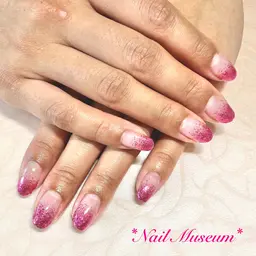 ハンド 【オフ無 】✨ラメグラ✨メタリック系からクリア系までラメ豊富◎華やか上品ネイル💅プレJr.コース