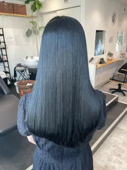 黒染めカラー🖤🕷️