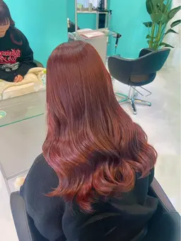 《ブリーチなし》ダブルカラー＋メンテナンスカット＋トリートメント💫