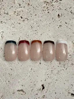 【練習モデル】フレンチネイル🪿(オフ無し)