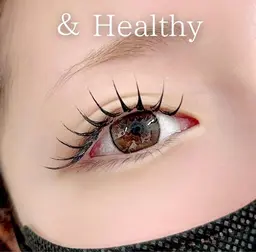 【♥アンドヘルシー】LEDフラットラッシュ×ラッシュリフト80本まで(エクパリ）⏱120分