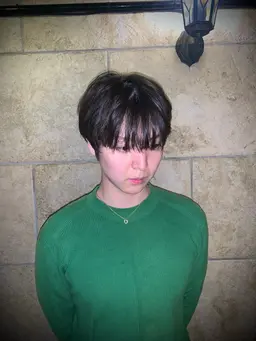 メンズカット+シャンプー、ブロー