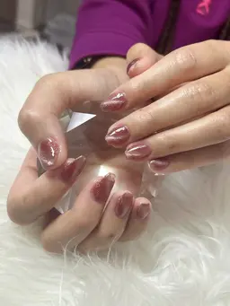 キラキラ✨マグネットネイル