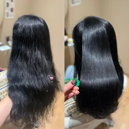 【クセが気になる方へ】Premium艶髪ストレート（縮毛矯正） +3stepトリートメント