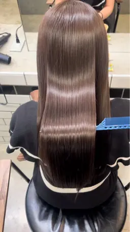 ✨🧡フルコースメニュー🧡✨似合わせカット+ナチュラル縮毛矯正+髪質改善トリートメント