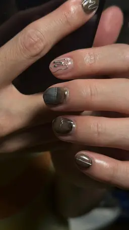 【初回限定割引】オフなし／お任せ10本アート🎨🖼️／お持ち込みデザイン要相談📩(+​〜​2000円)