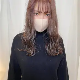 前髪カット＋スタイリング🌷🤍