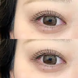 似合わせまつげパーマ上下