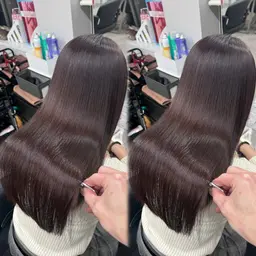 🌸当日限定価格🌸デザインカット✂︎透明感フルカラー+2stepトリートメント