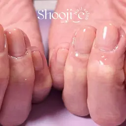 【初回のみ他店オフ無料！】✴︎simple《アート無し》コース《カラグラorラメグラorフレンチ》（ドライケア込み）